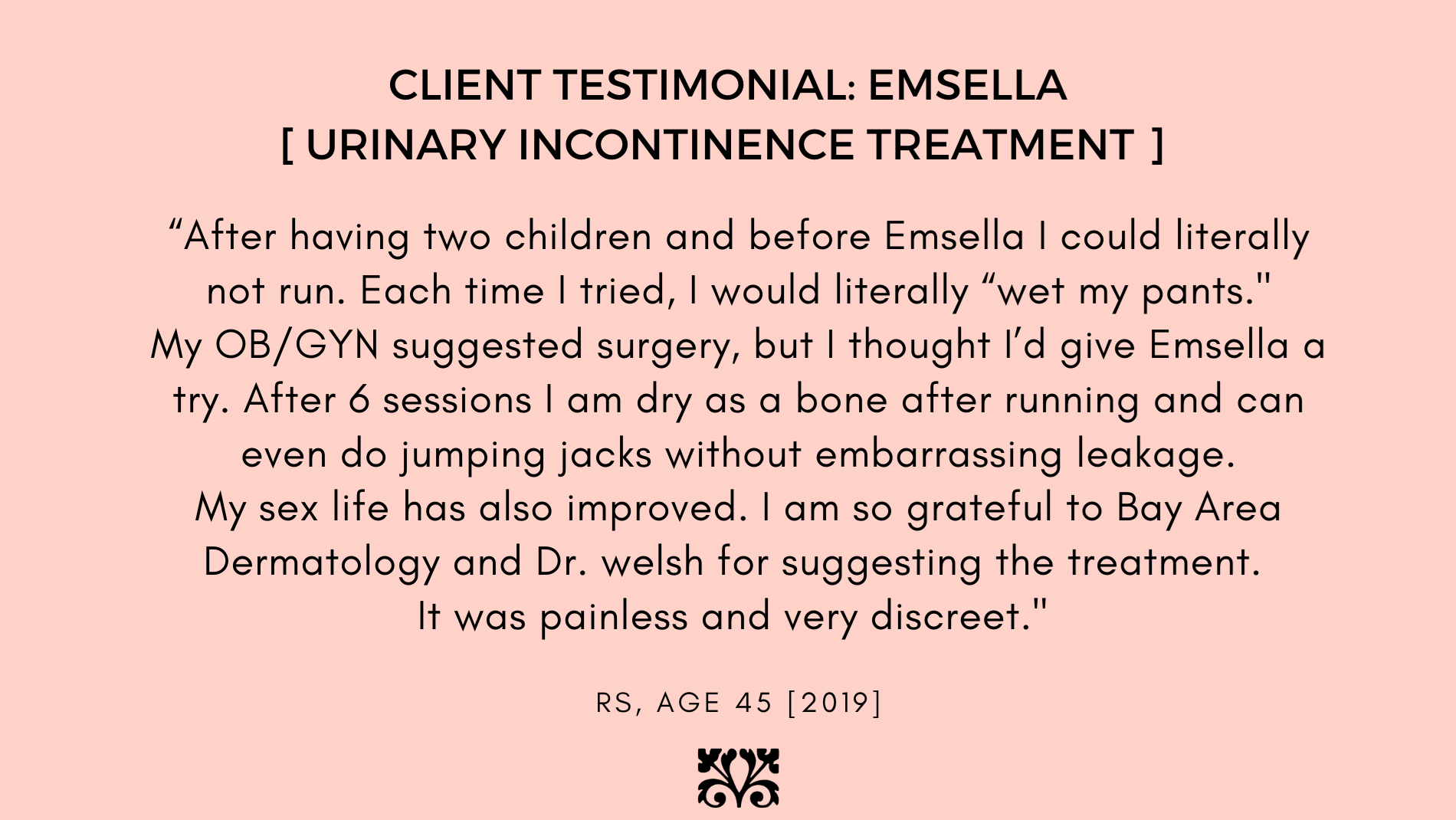 Emsella Urinary Incontinence
